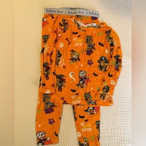 Bellabu Bear 18-24 month Paw PatrolHalloween Pajama Set